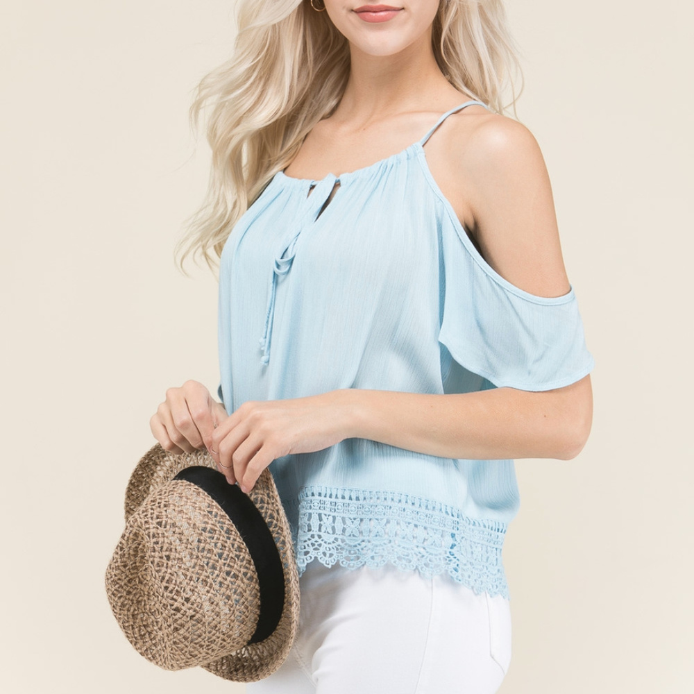 Cold Shoulder Top - 2 Tops for $10
